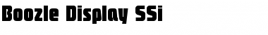 Download Boozle Display SSi Regular Font Title Preview