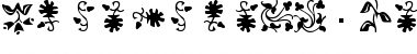Download Borderbats-Fleur Regular Font Title Preview