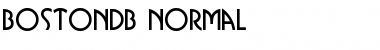 Download BostonDB Normal Font Title Preview