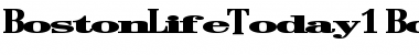 Download BostonLifeToday1 Bold Font Title Preview