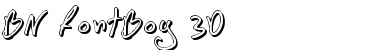 Download BN FontBoy 3D Regular Font Title Preview