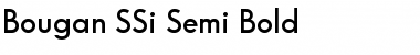Download Bougan SSi Semi Bold Font Title Preview
