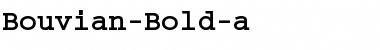 Download Bouvian-Bold-a Regular Font Title Preview
