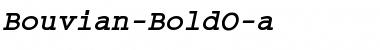 Download Bouvian-BoldO-a Regular Font Title Preview