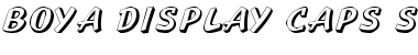 Download Boya Display Caps SSi Regular Font Title Preview