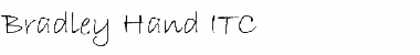 Download Bradley Hand ITC Regular Font Title Preview