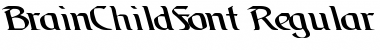 Download BrainChildFont Regular Font Title Preview