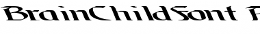 Download BrainChildFont Regular Font Title Preview