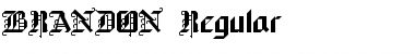 Download BRANDON Regular Font Title Preview