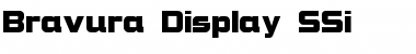 Download Bravura Display SSi Regular Font Title Preview