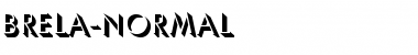 Download Brela-Normal Regular Font Title Preview