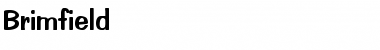 Download Brimfield Regular Font Title Preview