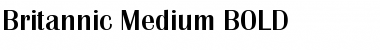 Britannic Medium Font