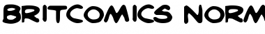 Download BritComics Normal Font Title Preview