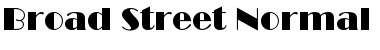 Download Broad-Street Normal Font Title Preview