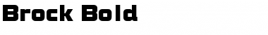 Download Brock Bold Font Title Preview