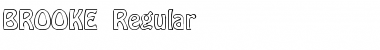 Download BROOKE Regular Font Title Preview