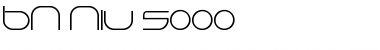 Download BN Niv 5000 Regular Font Title Preview