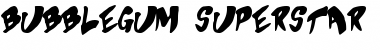 Download Bubblegum Superstar Regular Font Title Preview