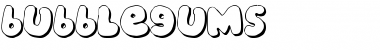 Download bubblegums Regular Font Title Preview
