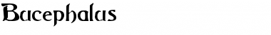 Download Bucephalus Regular Font Title Preview