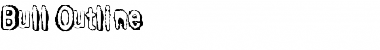 Download Bull Outline Font Title Preview