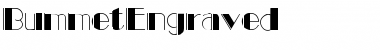 Download BummetEngraved Regular Font Title Preview