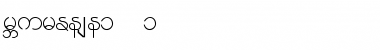 Download Burmese1_1 Regular Font Title Preview