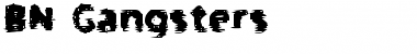 Download BN-Gangsters Regular Font Title Preview
