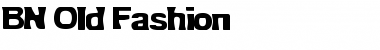 Download BN-Old Fashion Regular Font Title Preview