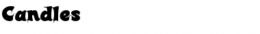 Download Candles Regular Font Title Preview
