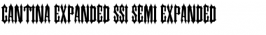 Download Cantina Expanded SSi Semi Expanded Font Title Preview