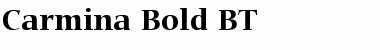 Download Carmina Md BT Bold Font Title Preview