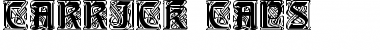 Download CarrickCaps Regular Font Title Preview