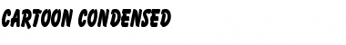 Download Cartoon Condensed Regular Font Title Preview