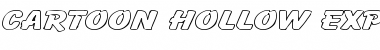 Download Cartoon Hollow Expanded Regular Font Title Preview
