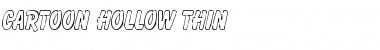 Download Cartoon Hollow Thin Regular Font Title Preview