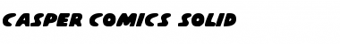 Download Casper Comics Solid Regular Font Title Preview