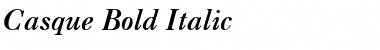 Download Casque Bold Italic Font Title Preview