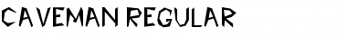 Download Caveman Regular Font Title Preview