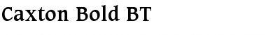Download Caxton Bold Font Title Preview