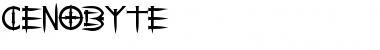 Download Cenobyte Regular Font Title Preview