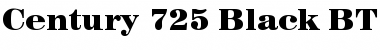 Download Century725 Blk BT Black Font Title Preview