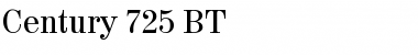 Download Century725 BT Roman Font Title Preview