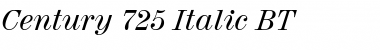 Download Century725 BT Italic Font Title Preview
