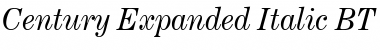 Download CenturyExpd BT Italic Font Title Preview