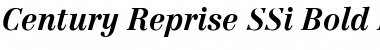 Download Century Reprise SSi Bold Italic Font Title Preview