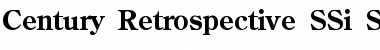 Download Century Retrospective SSi Semi Bold Font Title Preview