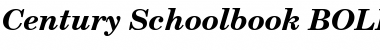 Download Century Schoolbook BOLDITALIC Font Title Preview