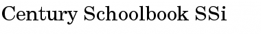 Download Century Schoolbook SSi Regular Font Title Preview